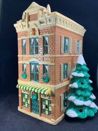 Department Dept 56 Snow Village “toy Shop” 1986 House Vintage