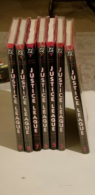 Justice League Vol 2,  3,  5,  6,  7,  8,  9 Dc Archive Edition