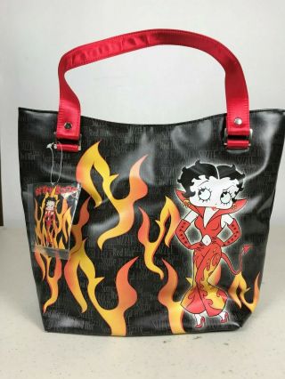 Betty Boop Purse Red Hot Nwt