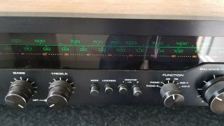 vintage rotel rx - 620 stereo receiver amp 3
