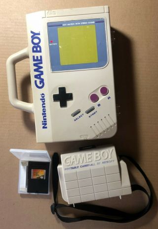 Nintendo Gameboy Vintage Hard Plastic Travel Carry Case Bundle (gb - 80)