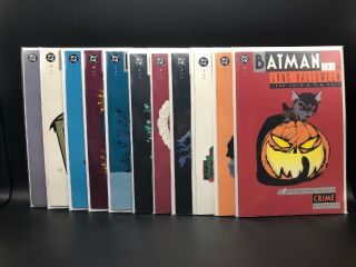 Dc Comics 1996 Batman The Long Halloween ’s 1,  2,  3,  4,  5,  6,  8,  10,  11,  12,  13