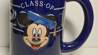 The Disney Store Mickey Mouse Ceramic Class of 2001 Coffee Cup Collectible Mug 2