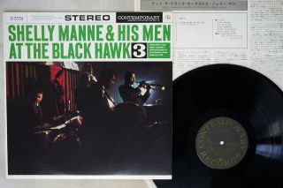 Shelly Manne & His Men At The Black Hawk,  Vol.  3 Contemporary P 7625 Japan Lp