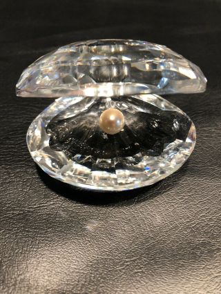 Swarovski Shell With Pearl