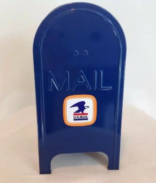 Vintage U.  S.  Postal Service Mail Box Bank Blue NIB NOS Orig.  Box Brumberger 9 