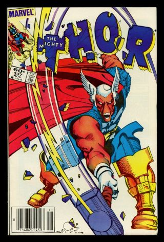Thor 337 (marvel,  1983) 1st Beta Ray Bill