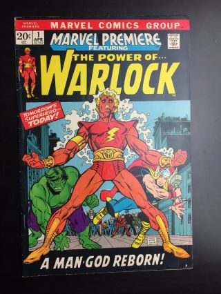 Marvel Premiere 1 Origin & 1st Appearance Of Adam Warlock