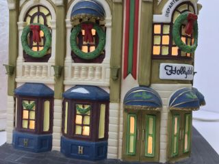 Department Dept 56 Christmas in the City Hollydale ' s Department Store No Flags 3
