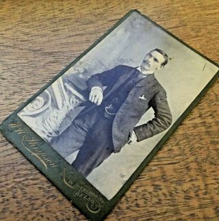Victorian Scottish Carte De Visite Photograph Of A Gentleman By W H Stimpson