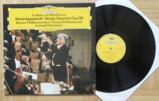 D811 Bernstein Beethoven String Quartet Op.  131 Live Recording Dg Dgg Stereo