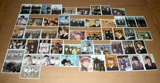 Vintage The Beatles Color Trading Cards Set Of 51