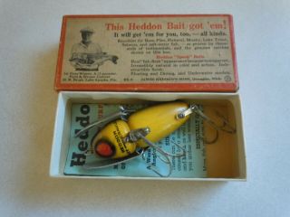 Heddon Lure Crazy Crawler 2100 Bf Donaly Clip Red Chin W/box/paper