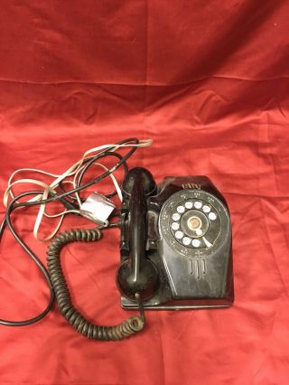 Vintage Signal Corps U.  S.  Army Telephone Ta - 166/u
