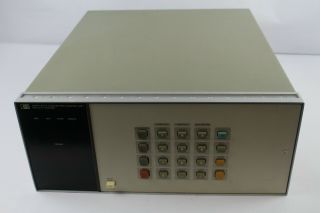 Vintage Hewlett Packard Hp 3497a Data Acquisition Control Unit