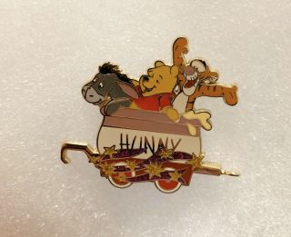 Disney Pin Pooh Tigger Eeyore Train Mystery Tin Character 2007