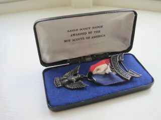 Vintage Eagle Scout Badge Pin 1930 