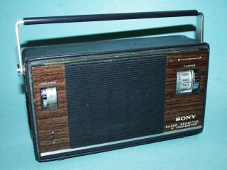 Sony 6r - 33 Sensitive 9 - Transistor Am Radio