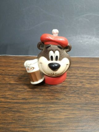 A W Root Beer Collectibles Bear Head With Mug