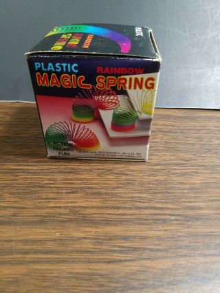 A&W root beer collectibles rainbow magic spring plastic with bear picture 2