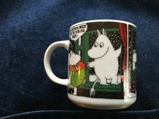 The Story Of Moominvalley Nibling Package In The Snow Small Mug Muumin Moomin