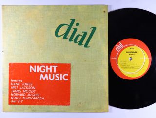 V/a (hank Jones,  Milt Jackson,  Et.  Al. ) - Night Music 10 " - Dial 217 Mono Dg Ear