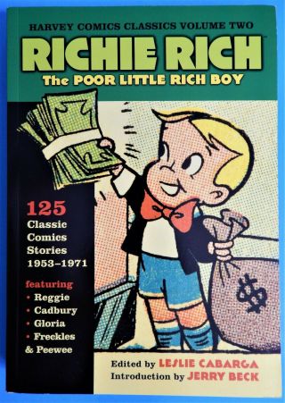 Harvey Comics Classics Vol 2 Richie Rich The Poor Little Rich Boy Tpb Dark Horse