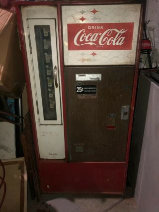 Vintage Coca Cola Vending Machine Pick Up Only