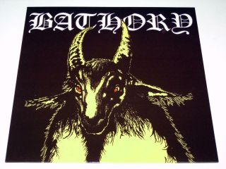 Bathory - Bathory - Lp Vinyl Yellow Goat Cover Quorthon Venom Mayhem V011