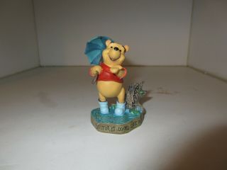 Disney Winnie The Pooh April Perpetual Calendar Danbury Figurine