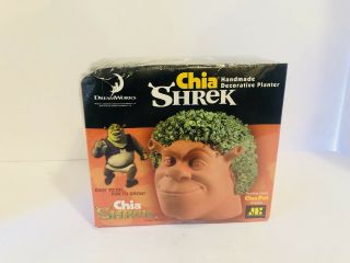 Shrek Ogre Chia Pet Head Vintage 2004 Planter Kit Dream