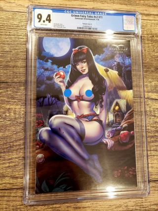 Grimm Fairy Tales Vol 2 1 Exclusive Chatzoudis 50 Cgc 9.  4 Not 9.  8 Z - Rated