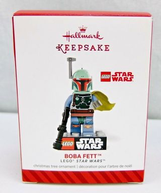 Star Wars Boba Fett Lego Hallmark Keepsake Christmas Tree Ornament 2014