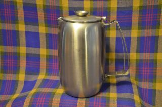 Vintage 18/8 Stainless Steel Old Hall 2 Pint Pitcher - England