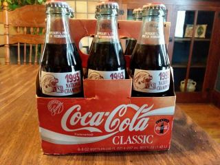 1993 Florida State University National Champions Coke Coca - Cola 6 Pack Bottles 2