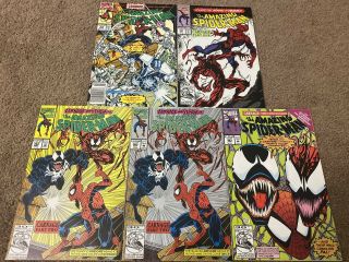 Spider - Man 360,  361,  362,  362 2nd,  363,  Cameo,  1st,  2nd,  3rd Carnage