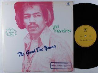 Jimi Hendrix The Good Die Young White Knight 2xlp Japan