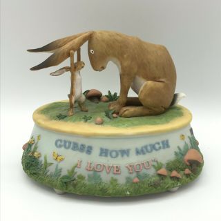 The San Francisco Music Box Company Guess How Much I Love You Rabbit Bunny