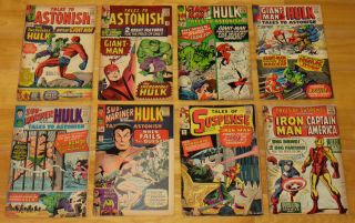 1964 - 1967 Tales To Astonish,  Tales Of Suspense,  Strange Tales Readers 15,  Books