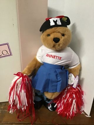 Annette Mouseketeer Bear Annette Funicello Mickey Mouse Club Cheerleader Bear