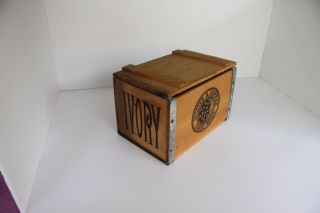 Vintage Procter And Gamble / Ivory Wood Box