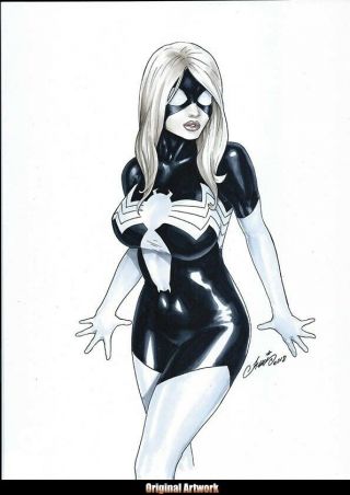 Marvel Comics Spider - Woman Art Spider - Man Venom Black Cat Gwen Carnage