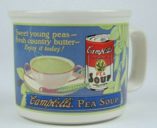 Campbells Pea Soup Ceramic Mug By Westwood 1994 Campbell’s Soup Co.  14 Oz
