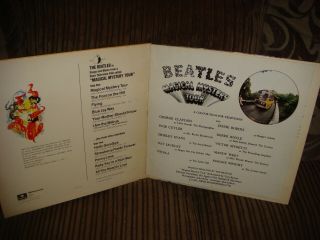 THE BEATLES - MAGICAL MYSTERY TOUR - Vinyl LP RECORD Album - 1967 - PCTC255 - K4 3
