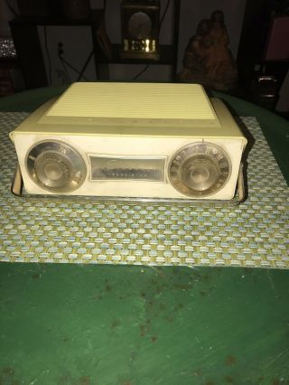 Vintage Westinghouse Cordless Transistor Portable Radio Mid Century