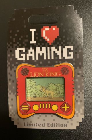 Disney I Heart Gaming Pin - The Lion King Le 2500