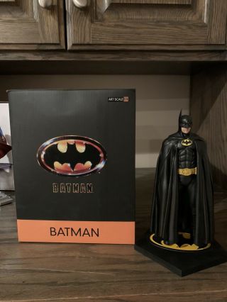 Iron Studios Batman 1989 1/10 Art Scale Diorama Statue Michael Keaton