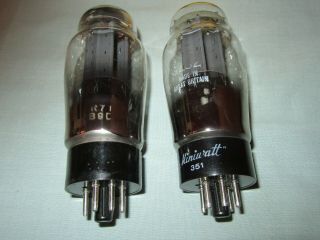 PAIR VINTAGE ENGLISH GZ32 RECTIFIERS FOR QUAD II VALVE AUDIO AMPS/ BOTH TEST 2