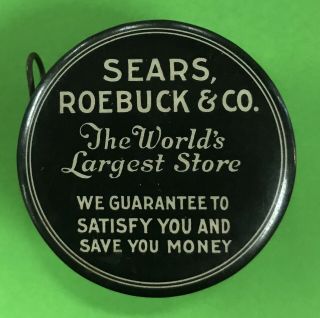 Sears Roebuck & Co.  Measure Tape Cloth Measuring Tape Worlds Largest Store