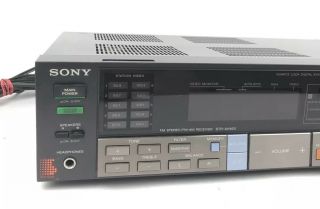 Vtg 80s Sony STR AV460 FM Stereo AM FM Receiver Made In Japan Great 2